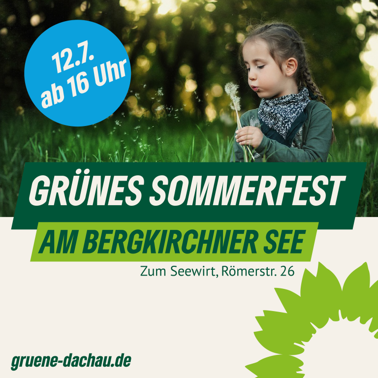 Grünes Sommerfest am Bergkirchner See
